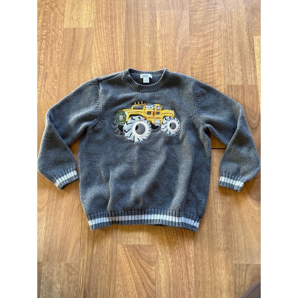 Greendog Monster Truck Christmas sweater